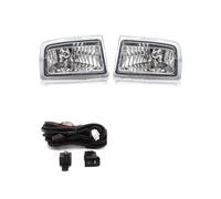 SPUFKGE Antibrouillard Phare Antibrouillard LED Pour Toyota Pour Land Pour Cruiser Prado J90 J95 1999-2002(Halogen and wires)