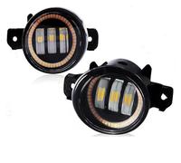 SPUFKGE Antibrouillard Phare Antibrouillard Pour Nissan Pour Altima Pour Sylphy Pour Bluebird Pour Versa Urvan Pour X-Trail Et T30 Feu Jour À LED(Yellow and White)