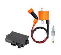 SPUFKGE Bobines d'allumage pour Raptor 350 2004-2013 pour Warrior pour YFM 2002-2004 Bobine D'allumage Et Allumeur CDI Bougie 5YT-85540-00-00