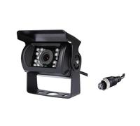 SPUFKGE Caméra De Recul Filaire CCD 18 LED Anti-Brouillard avec Vision Nocturne Infrarouge pour Voiture Et Camion 12-24 V HD Vue Arrière Caméra Recul(A)