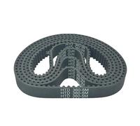 SPUFKGE Courroies Synchrones À Boucle Fermée HTD 5M Largeur 10/12/15/18/20/25/30/35mm Longueur 695 700 710 715 720 730mm Courroie de transmission(720mm(144 Teeth),20mm)