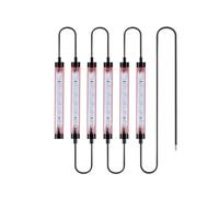 SPUFKGE Feu Recul Arrière Pour Volvo Pour Van Camion 24V LED Lumière Ambiante Toit Pare-chocs Porte Lampe Remorque Pour Caravane Décoration Accessoires(2.4m,White light)
