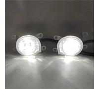 SPUFKGE LED Feux anti-brouillard Feux Antibrouillard Avant LED Pour Toyota Pour RAV4 Pour RAV 4 2023 2024, Couvercle De Phare, Cadre Commutateur Lunette Calandre(Yellow full set)