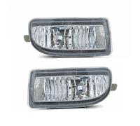 SPUFKGE LED Feux anti-brouillard Paire D'assemblage Phares Antibrouillard Gauche Droit Pour Toyota Pour Land Pour Cruiser 100 LC100 FJ100 1998 1999-2007 Pare-chocs Avant(Pair With Halogen)