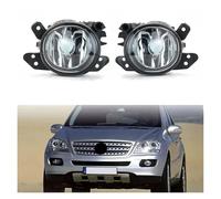 SPUFKGE Phare Voiture Ensemble De Phares Antibrouillard Pour Benz C ML GL Classe X164 W164 W204, Phare Antibrouillard Avant 2518200756 2518200856 Phare Assemblage(Pair with LED M10)