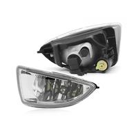 SPUFKGE Phare Voiture Ensemble Phares Antibrouillard Pour Pare-choc Avant, Pour CIVIC ES1 ES5 ES6 ES7 ES8 2004 2005, Phares Course, Accessoires Voiture Halogène LED Phare Assemblage(1 Pair halogen A)