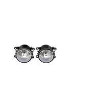 SPUFKGE Phare Voiture Feu Antibrouillard LED DRL Pour Mitsubishi Pour Attrage Pour Mirage G4 2012-2017 Phares Feux De Jour Antibrouillard Avec Clignotant Jaune Phare Assemblage(Fog A)
