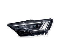 SPUFKGE Phare Voiture Pour A6 A6L C8 Matrix Phare LED Assemblée 2019 2020 2021 2022 2023 2024 Phare De Remplacement Phare Assemblage(Left with modules)