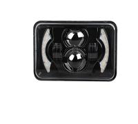 SPUFKGE Pour H4651 H4652 H4656 H4666 Voiture Camion Conversion Offraod 80W 4x6 Pouces LED H4 Phares Projecteur Feux Croisement Lumière Travail Feux Phares