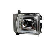 SPUFKGE Projecteur Principal Phares Antibrouillard LED Pour Voiture Clignotants Jour Ensemble Feux Signalisation Conduite Camion Pour Isuzu 700p Robuste Feux Avants Auto(B-Right)