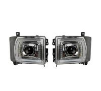 SPUFKGE Projecteur Principal Phares Antibrouillard LED Pour Voiture Clignotants Jour Ensemble Feux Signalisation Conduite Camion Pour Isuzu 700p Robuste Feux Avants Auto(B-Left and Right)