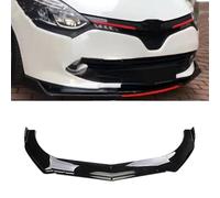 Spulhc Lèvre de Pare-Chocs Avant de Voiture pour Renault Clio 4 5 RS GT 1993-2021,Kit de séparateur de becquet de carrosserie ABS