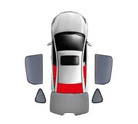 Spulhc Pare-Soleil de Voiture pour Mercedes Benz Class B W245 2005-2011 180 200,Rideau en Maille magnétique pour Pare-Brise Avant, Pare-Soleil pour fenêtre latérale arrière, Noir