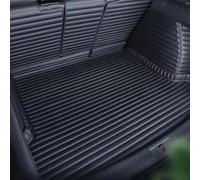 Spulhc Tapis de Coffre de Voiture personnalisé pour BMW X5 5 Seat G05 2018-2022, Tapis de Protection en Cuir rayé à Couverture complète,F-Black