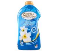 Spuma di Sciampagna - Adoucissant frais rosée 1300 ml 65 lavages | Adoucissant concentré, parfum intense longue durée avec technologie neutralise les odeurs, parfum frais et propre