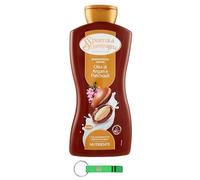 Spuma di Sciampagna Bagnodoccia Crema Nutriente Lot de 12 gels douche à l'huile d'argan et au patchouli 650 ml + porte-clés Beni Culinari