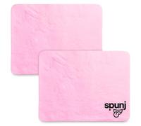 spunj The Ultra Thirsty Lot de 2 chiffons de nettoyage super absorbants pour la maison - Peut contenir 7 fois son poids en eau - Chiffon de nettoyage anti-goutte et chiffon anti-poussière - Chiffons