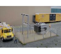 Spur H0 Bausatz Klein Umspannwerk 4175 Neu