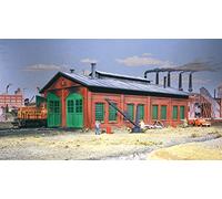 Spur H0 - kit hangar pour locomotives 2 toujour