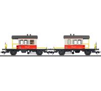 Spur H0 TRIX 24650 Set De 2 Kuppelwagen Db Sputnik Swiss Express SBB Neu VP