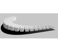 Spur HO Woodland Rampe D'Accès Set De Pente 1415 Neu