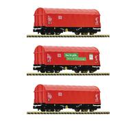 Spur N Fleischmann 6660014 3-Pièces Set: Wagon À Tente, DB AG Neuf OVP