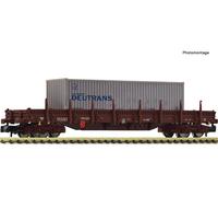 Spur N Fleischmann 6660045 Wagon À Bascule, DR Res + 40'Cont. Neuf OVP