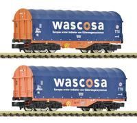 Spur N Fleischmann 6660105 - Set De 2 Pièces : Wagon À Tente, Wascosa Neuf OVP