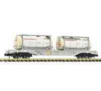 Spur N Fleischmann 6660126 - Wagon Porte-Container, AAE Neuf En OVP