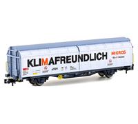 Spur N Hobbytrain H24661 Wagon À Parois Coulissantes Hbbillns SBB