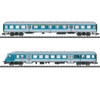 Spur N Minitrix 18262 Ensemble De Voitures De Personnes "Blaulinge" Neuf OVP