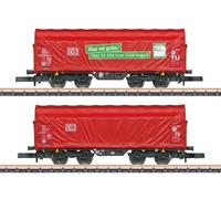 Spur Z Märklin 86356 Set De Wagons À Bâche Shimmns-Tu 718 Neuf OVP