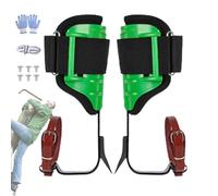 SPURS CLAMING TREE | Équipement d'escalade à pointe d'arbres | Climbingspings ergonomiques réglables en hauteur | plaques en acier épaissi, revêtement confortable, idéal pour l'entretien