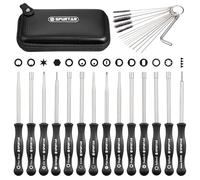 Spurtar Tournevis Réglage Carburateur - Kit de Nettoyage et Outil de Réglage du Carburateur 14 Pièces pour Echo STIHL Poulan Husqvarna Moteur 2 Temps