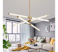 Sputnik Chandelier Mid Century Industrial Pendant Lighting Chandeliers Ceiling Fixture Black Gold Light for Living Room,Kitchen,Bedroom,Dining Room and Farmhouse