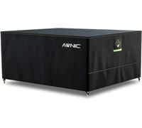 Spwa-Awnic Housse Pour Mobilier De Jardin Cube Housse Pour Table De Jardin Mobilier D'extérieur Imperméable Résistant Aux Déchirures Polyester 420d 180x120x71cm