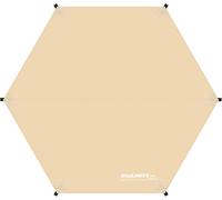 Spwa-Hexagonale Bâche De Camping Pour Hexagonale Tente De Familiale, Imperméable Tente Tarp, Tapis De Sol Pour Camping, Pique-Nique, Randonnée,Plage, 3.3x3.3m