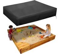 SPWA-MRWIZMS Housse de Bac à Sable, Square Couverture de Bac à Sable, Outdoor Garden Bache Bac A Sable, Tissu Oxford 210D Imperméable, Coupe-Vent,Adapté à La Protection des Jouets pour Enfants (140x1