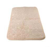 SPXMQSS Tapis AntidéRapant Tapis Salle De Bain Absorbant Tapis AntidéRapant Douche Mousse à MéMoire Tapis De Bain Decoration Salle De Bain Khaki 40x60cm