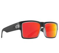 SPY Optic Lunettes de soleil Cyrus - Noir mat - Verres HD Plus gris-vert - 58 mm - Unisexe