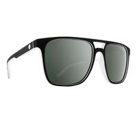 SPY Optic Lunettes de soleil Czar - Mixte Noir Polarisées Happy Gray Green Platinum Spectra Cat.3