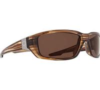 SPY+ - Dirty MO, Brown Stripe Tort, Happy Bronze Polar, Small-Medium, Sunglasses, Masculine, Adult