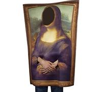 SPY FAMILY Costume d'Art Portatif de la Joconde - Tenue Cosplay de Peinture Célèbre pour Halloween, Fêtes et Événements Thématiques