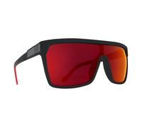 Spy Flynn, Lunettes de soleil Mixte, MATTE BLACK RED FADE, Talla Única
