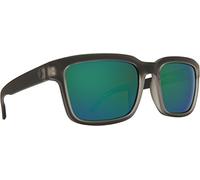 Spy+ - Helm 2, Black Ice Matte, Happy Bronze Emerald Mirror, Medium-Large, Sunglasses, Masculine, Adult