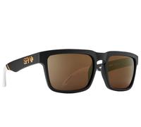 Spy+ Helm Matte Black White - Happy Bronze Gold Mirror - Lunettes de soleil - Taille M-L, Unisexe - Adulte