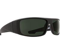 Spy+ - Logan, Black Soft Matte, Happy Gray Green, Small-Medium, Masculine, Adult
