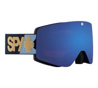 Spy Optic MARAUDER ELITE Lunettes de Ski et de Snowboard pour adultes Unisexes Hommes et Femmes (Dark Blue - Happy Rose Dark Blue Mirror + Happy Ll Persimon Silver Mirror)
