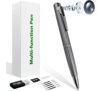 Spy Pen Camera,64GB 1080P Hidden Camera with Motion Monitoring,Video and Audio Recording