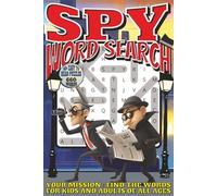 Spy Word Search: Easy To Read Print With 50+ Puzzles About Spies, Espionage, Secret Agents, And More | 6x9 inch, 110 pages | Gift For Holidays, Vacations, and Spare Time